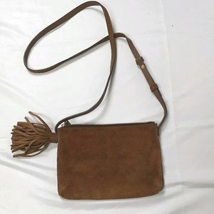 Suede Crossbody Purse x Gap